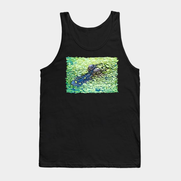 Baby American Alligator Tank Top by PhotoArts